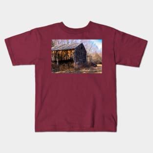 Abandoned Barn Kids T-Shirt